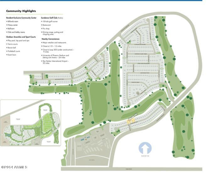 22526 West Moonlight Path Buckeye, AZ 85326 - Photo 16 of 18 SITE PLAN