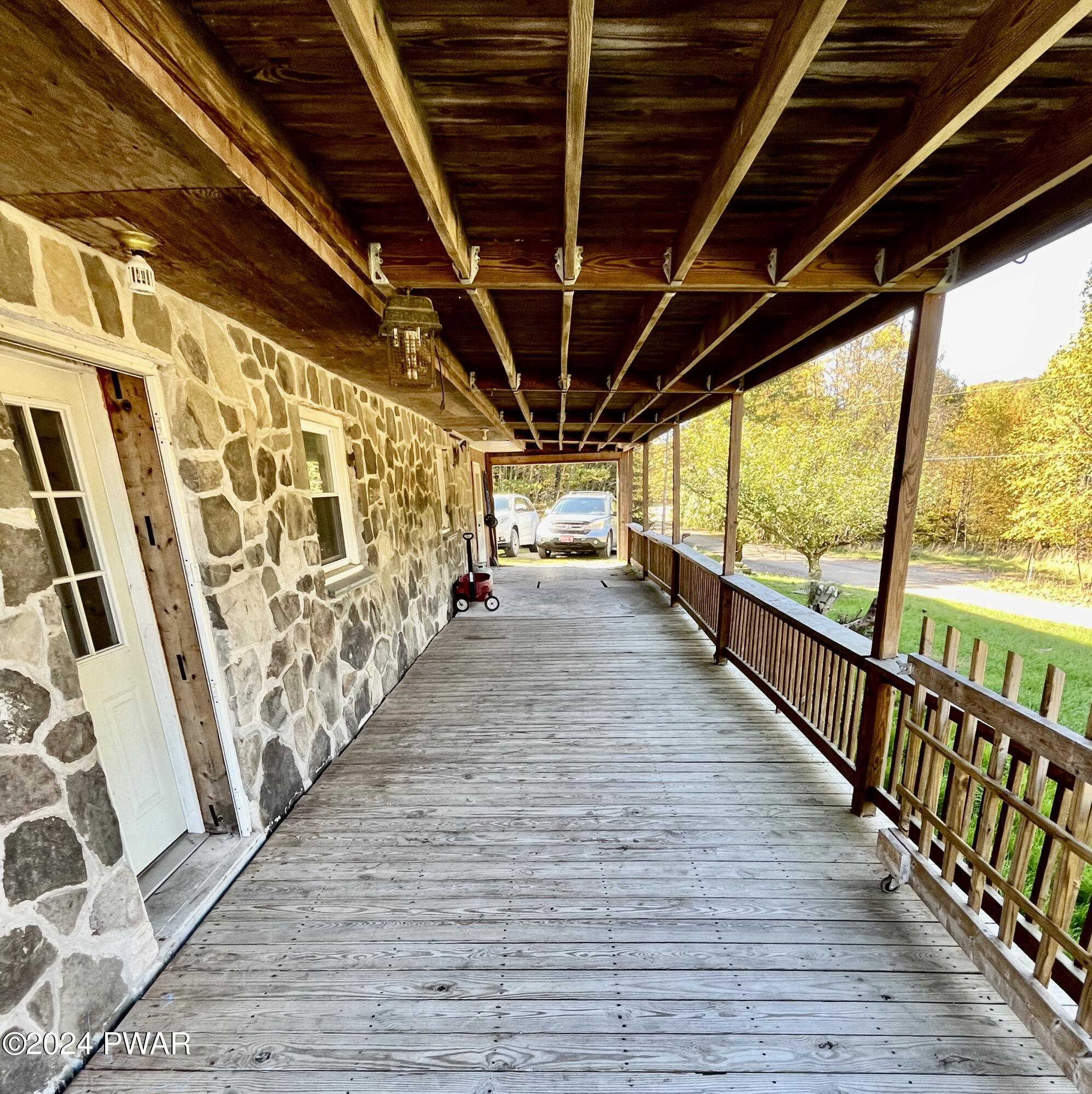 5585 River Road Equinunk, PA 18417 - Photo 34 of 73 1- COVERED PORCH