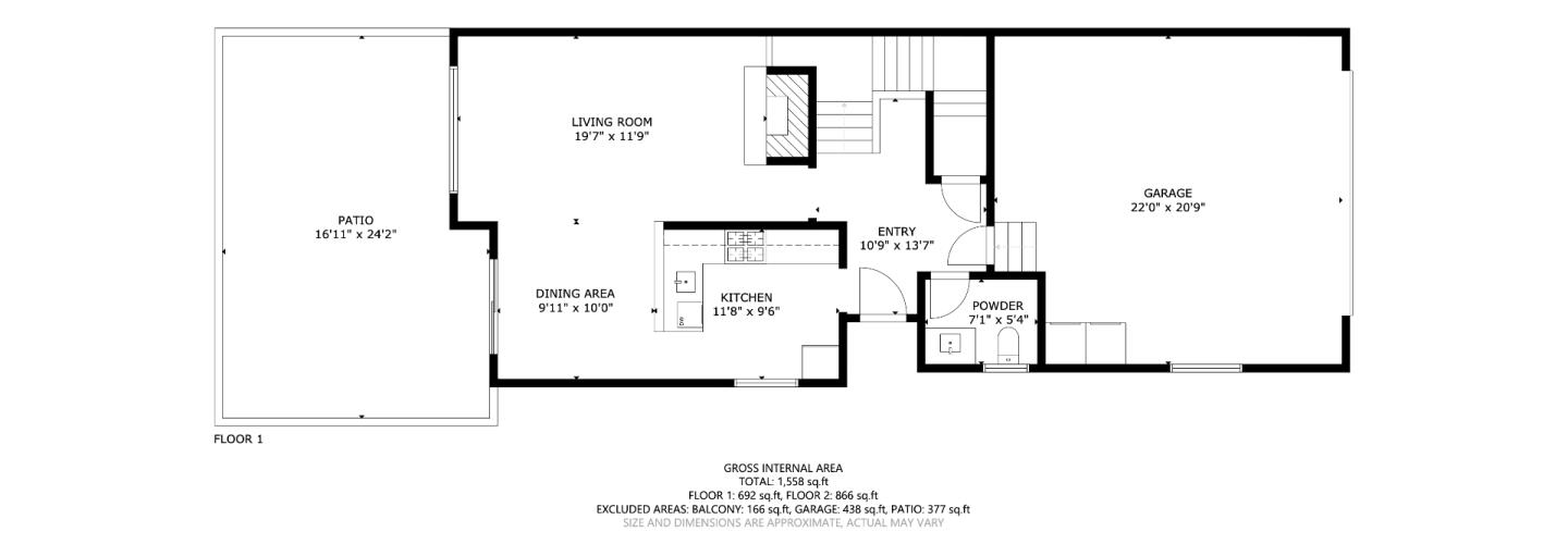 2346 Beach Boulevard Pacifica, CA 94044 - Photo 21 of 22 a picture of a floor plan