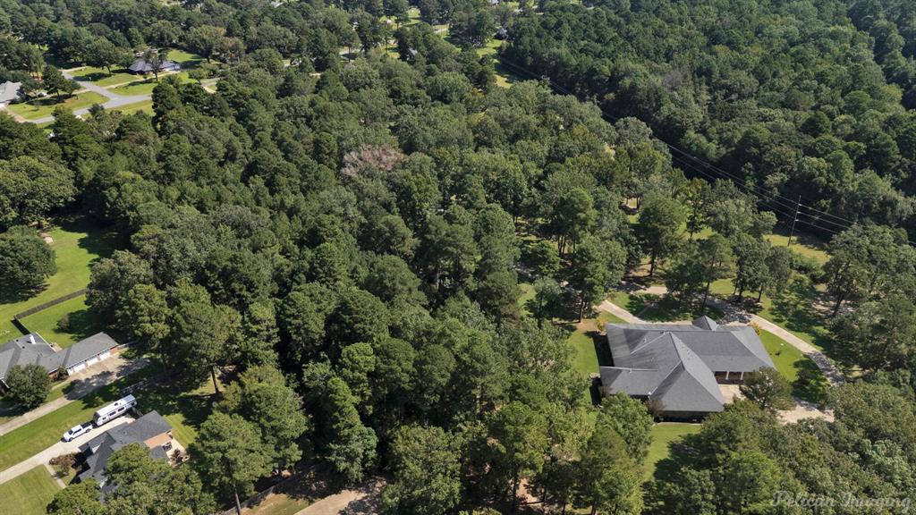 3669 Fountainbleau Road Keithville, LA 71047 - Photo 8 of 40 an aerial view of a house with a yard