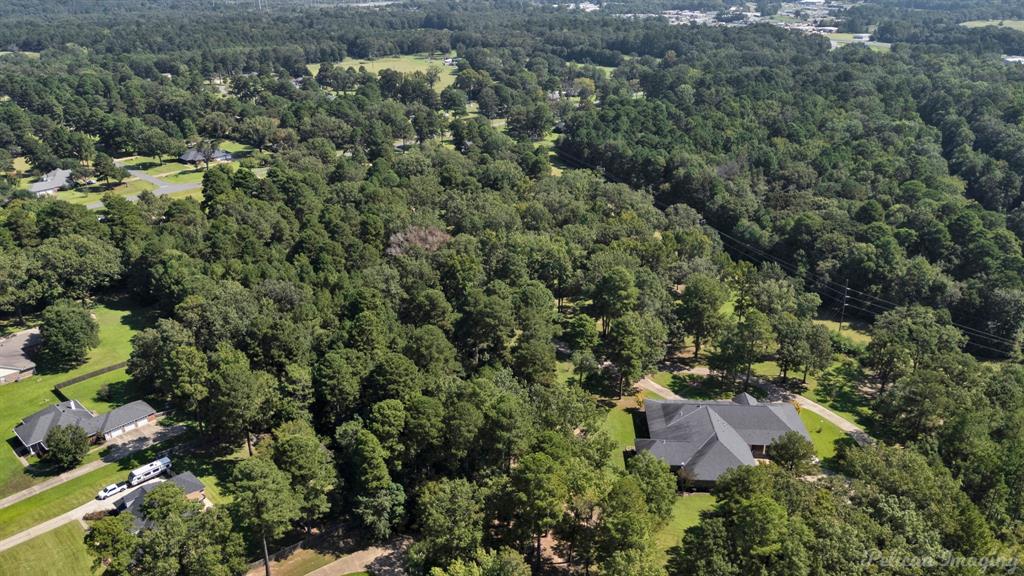 3669 Fountainbleau Road Keithville, LA 71047 - Photo 9 of 40 an aerial view of residential house with outdoor space and trees all around