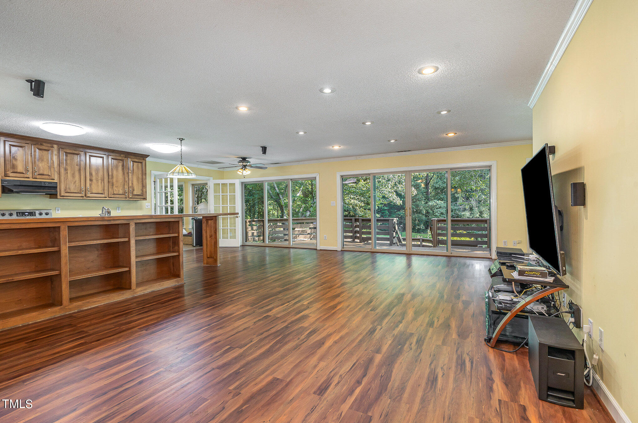2887 Micro Road West Selma, NC 27576 - Photo 9 of 48 a view of a room with wooden floor and windows