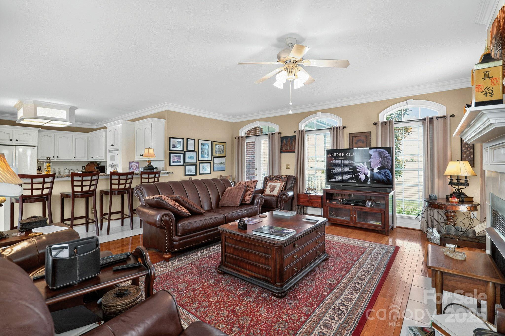 1004 Brockman Road Greer, SC 29651 - Photo 13 of 46 a living room with furniture and a flat screen tv