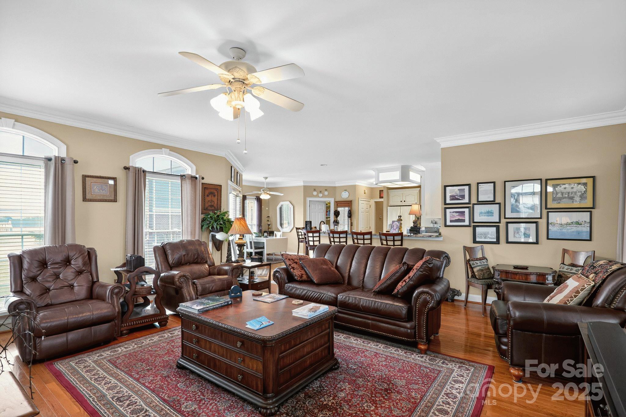 1004 Brockman Road Greer, SC 29651 - Photo 14 of 46 a living room with furniture a table and a large window