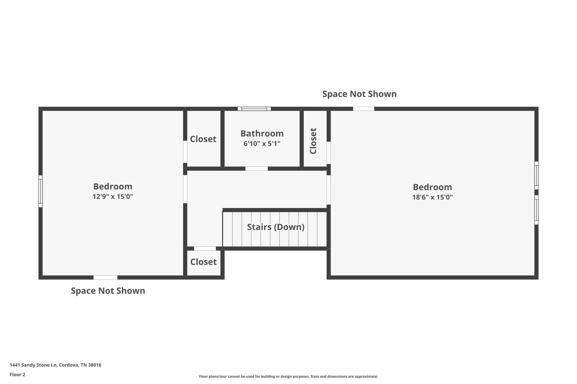 1441 Sandy Stone Lane Memphis, TN 38016 - Photo 17 of 18 View of property floor plan