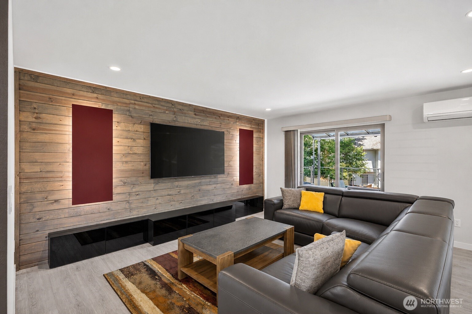 629 Bing Road, Unit B Lynnwood, WA 98036 - Photo 8 of 27 a living room with furniture and a flat screen tv