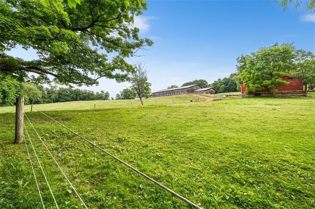 a front view of house with yard