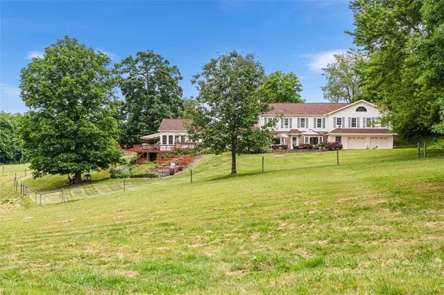a view of a city with lake view