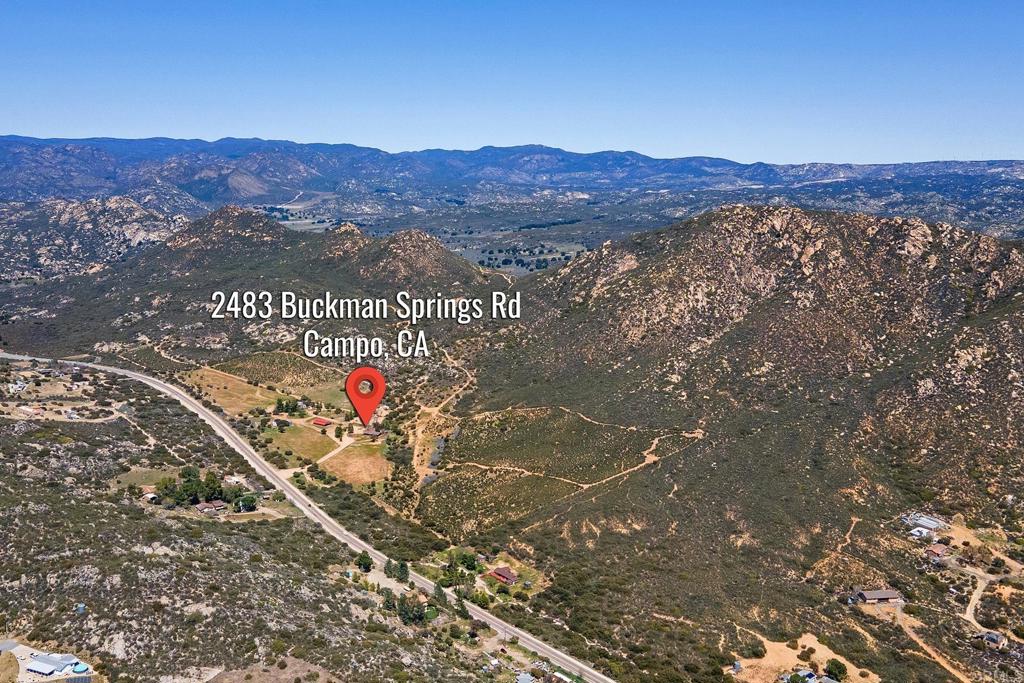 2483 Buckman Springs Road Campo, CA 91906 - Photo 1 of 1 160 Acre Cameron Mountain Ranch