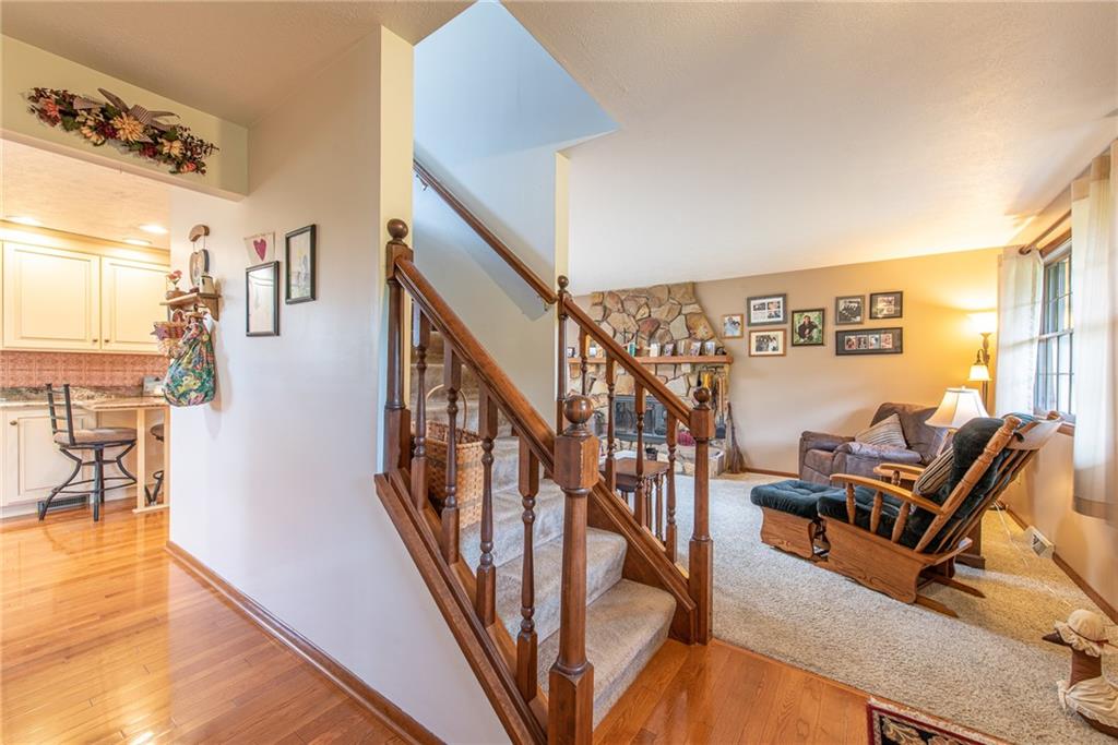 1453 Airport Road Vandergrift, PA 15690 - Photo 2 of 48 a view of a livingroom with furniture and wooden floor
