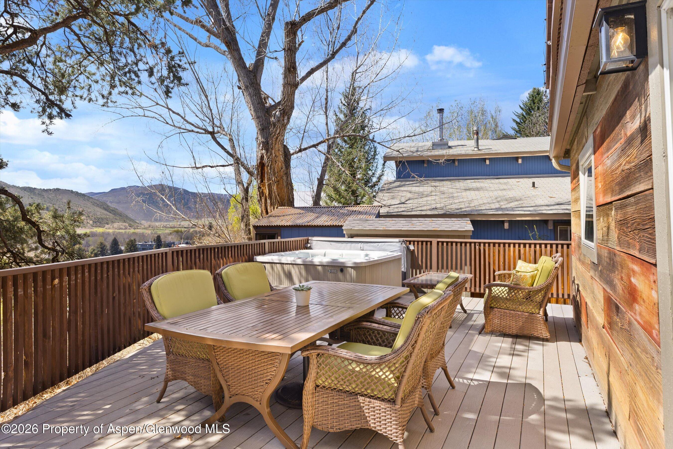 217 Longhorn Lane Basalt, CO 81621 - Photo 11 of 15 a view of a patio with iron fence