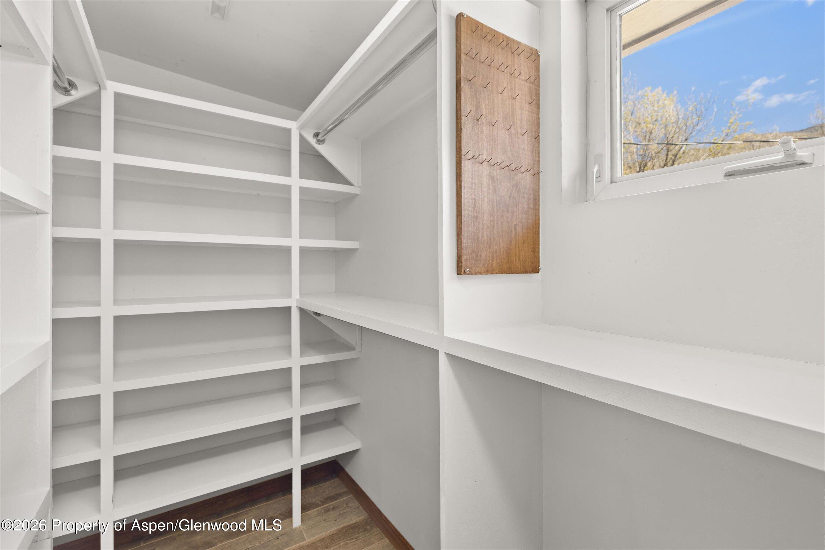217 Longhorn Lane Basalt, CO 81621 - Photo 7 of 15 a view of walk in closet with empty racks