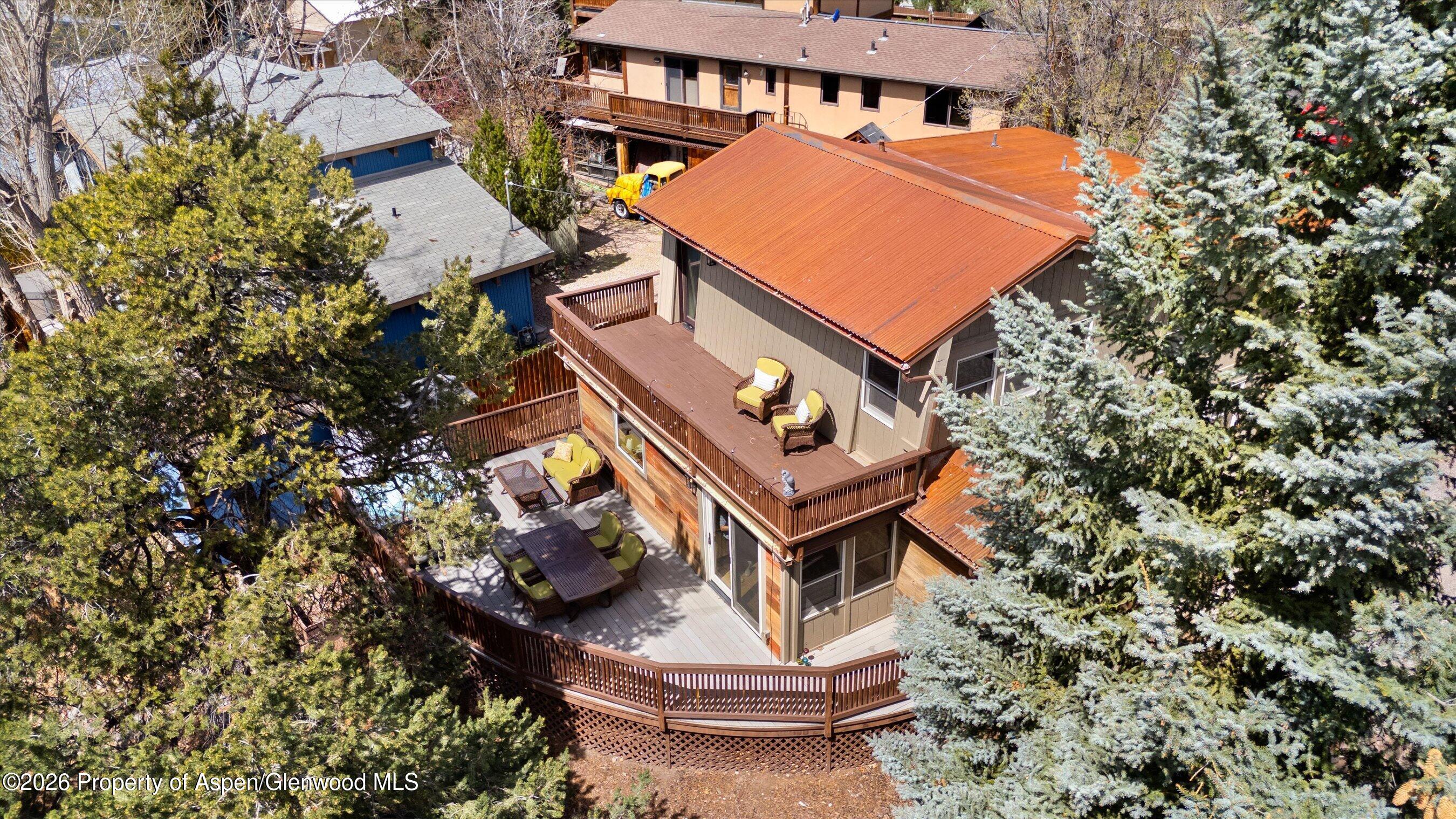 217 Longhorn Lane Basalt, CO 81621 - Photo 8 of 15 an aerial view of a house with a yard