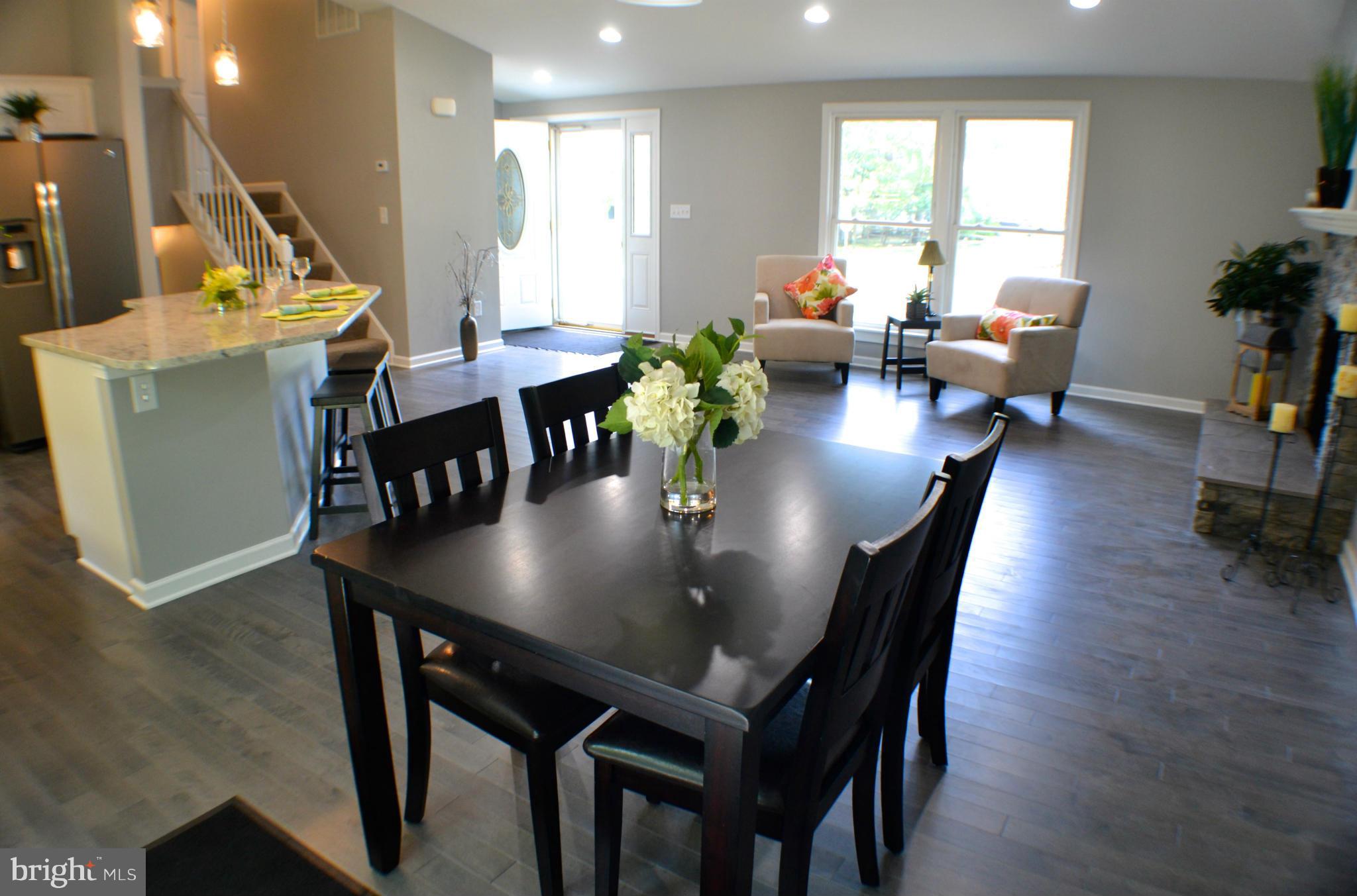 1302 Ava Road Severn, MD 21144 - Photo 9 of 30 Open Dining Room w/Hardwoods