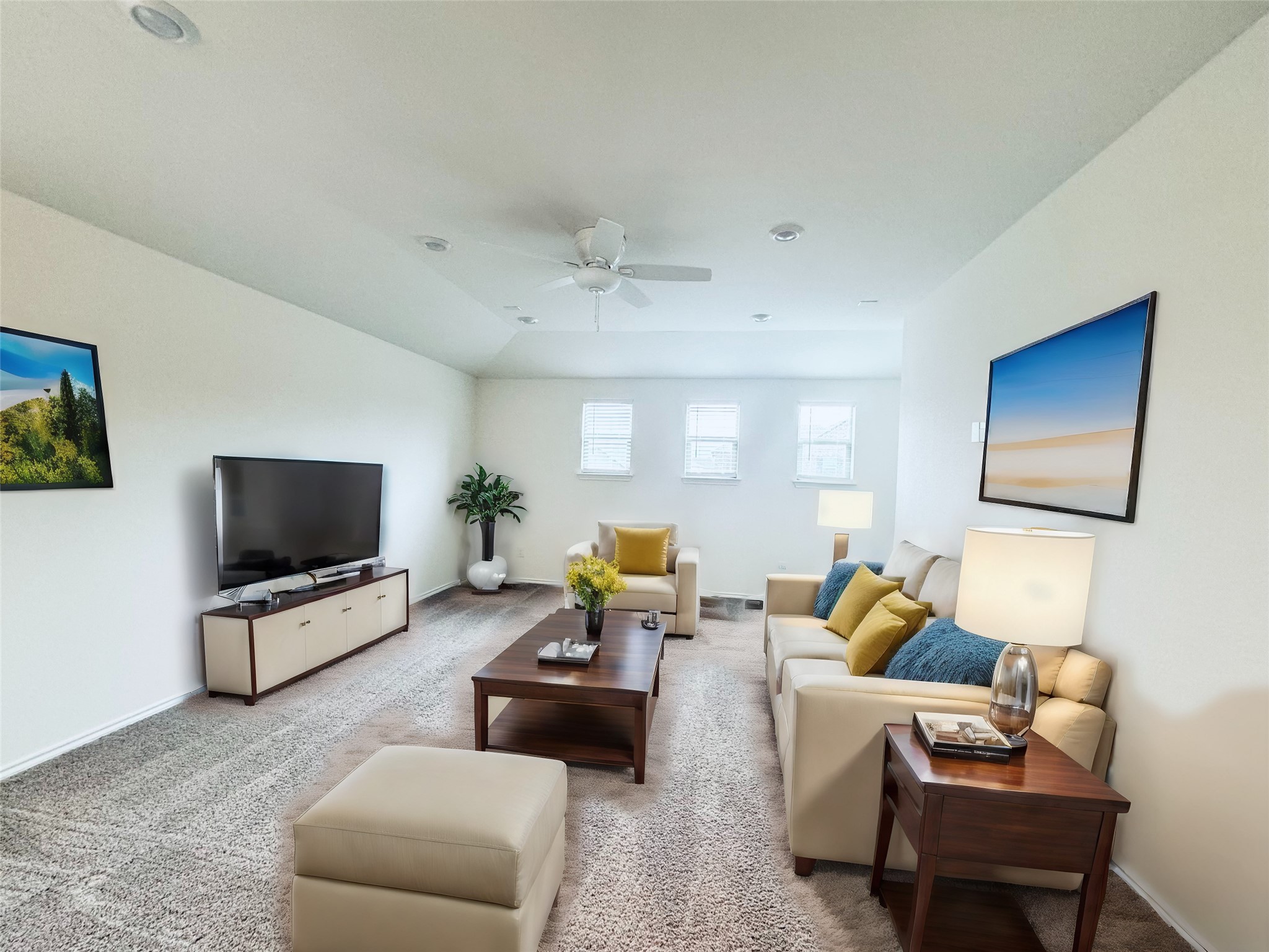 709 Jud Allen Way Leander, TX 78641 - Photo 15 of 29 Upstairs Loft Virtual Staging