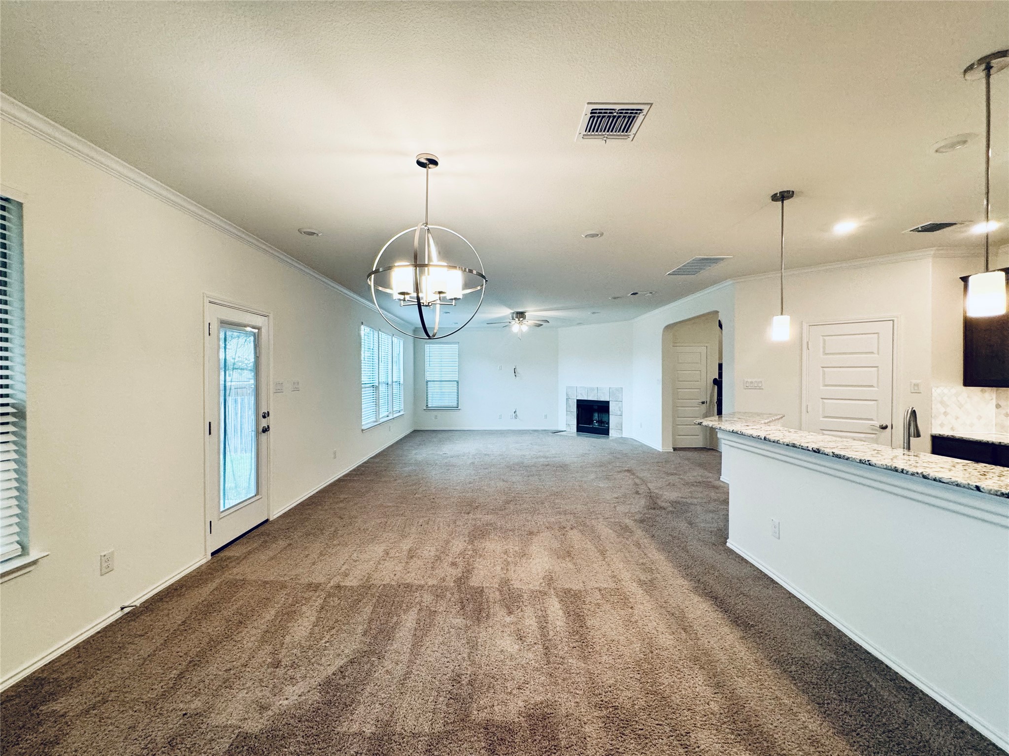 709 Jud Allen Way Leander, TX 78641 - Photo 9 of 29 View of Dining and Living