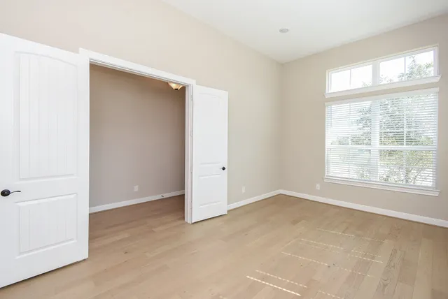 a view of a room with window