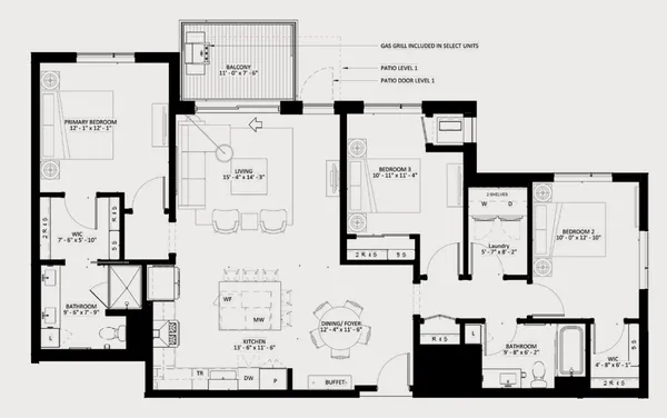 $3,820 | 640 Wisconsin Avenue North, Unit 318, Golden Valley, MN 55427