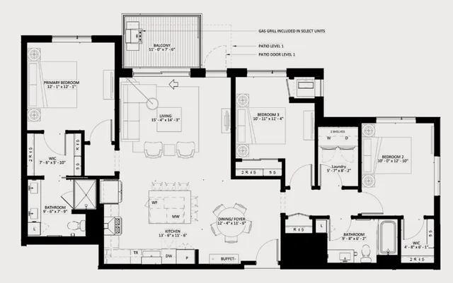 $3,820 | 640 Wisconsin Avenue North, Unit 318, Golden Valley, MN 55427