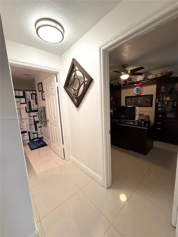 a living room filled with furniture