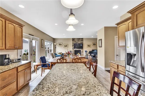 a very nice looking living room with a large window