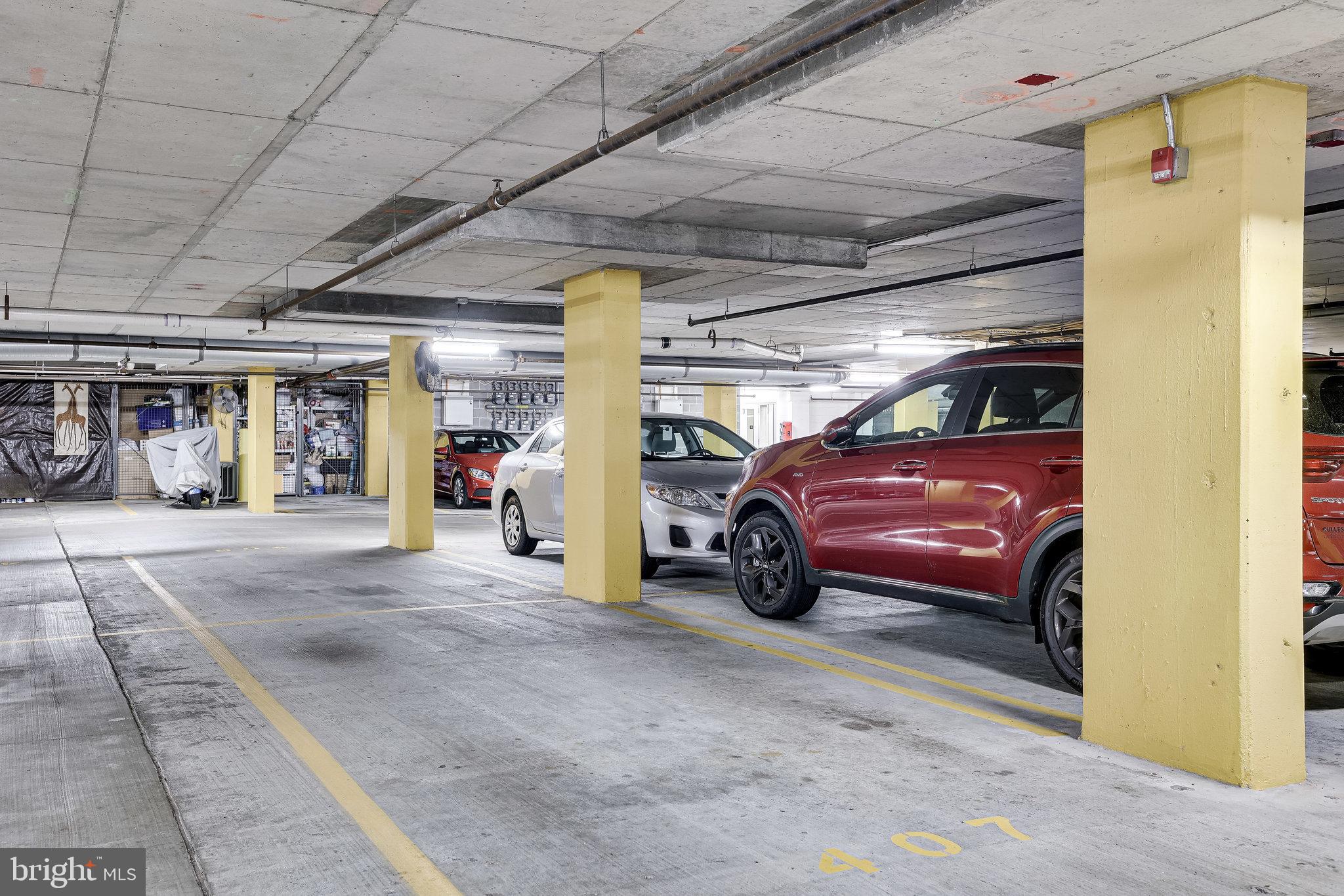 11800 Sunset Hills Road, Unit 1212 Reston, VA 20190 - Photo 43 of 64 Parking #407 - doors to elevator close
