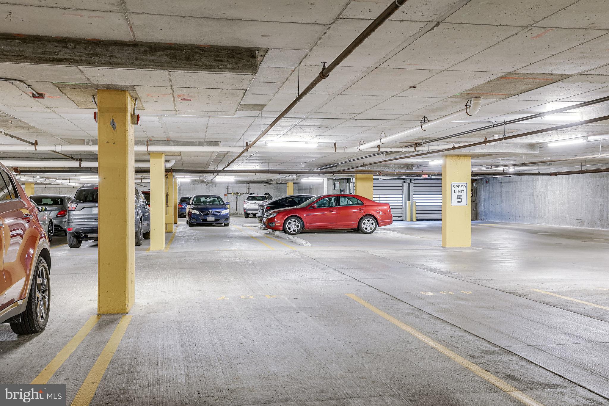 11800 Sunset Hills Road, Unit 1212 Reston, VA 20190 - Photo 44 of 64 Parking #407 - entrance to parking garage close