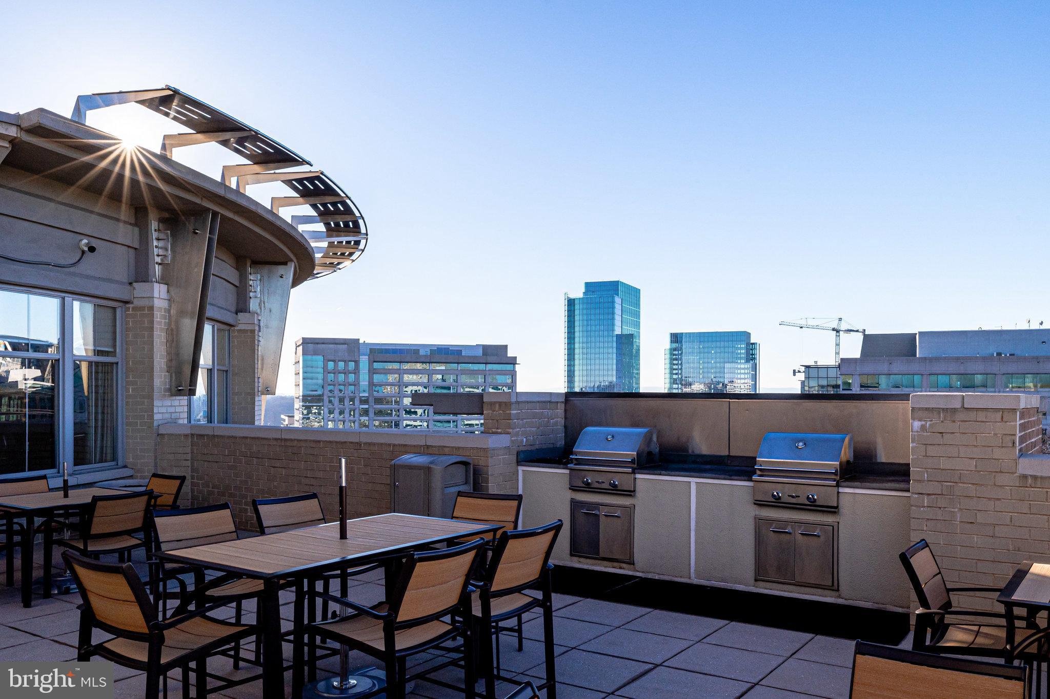 11800 Sunset Hills Road, Unit 1212 Reston, VA 20190 - Photo 49 of 64 BBQ area on the rooftop