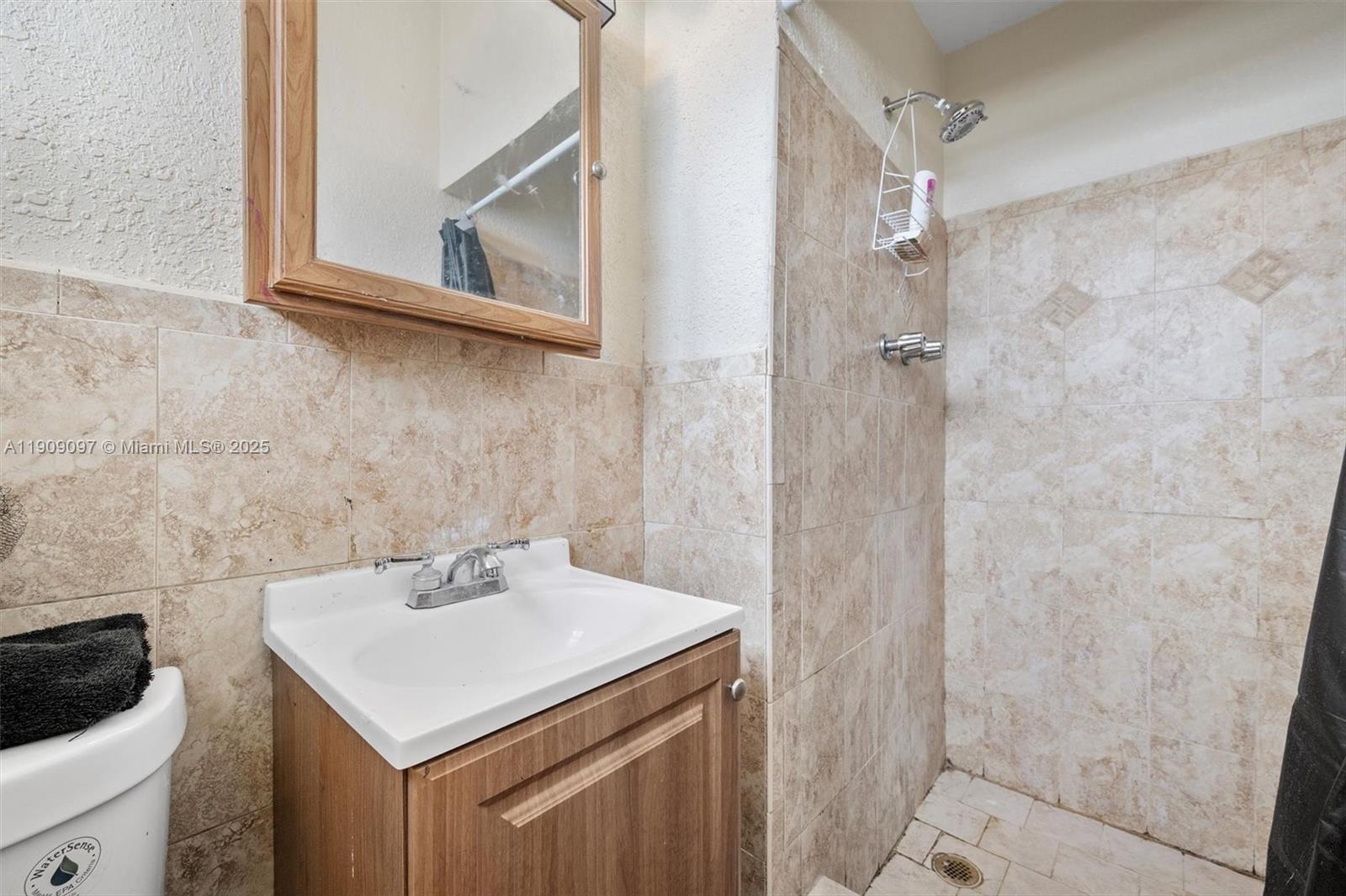 1960 Northwest 187th Street Miami Gardens, FL 33056 - Photo 11 of 23 a bathroom with a sink a vanity and a shower