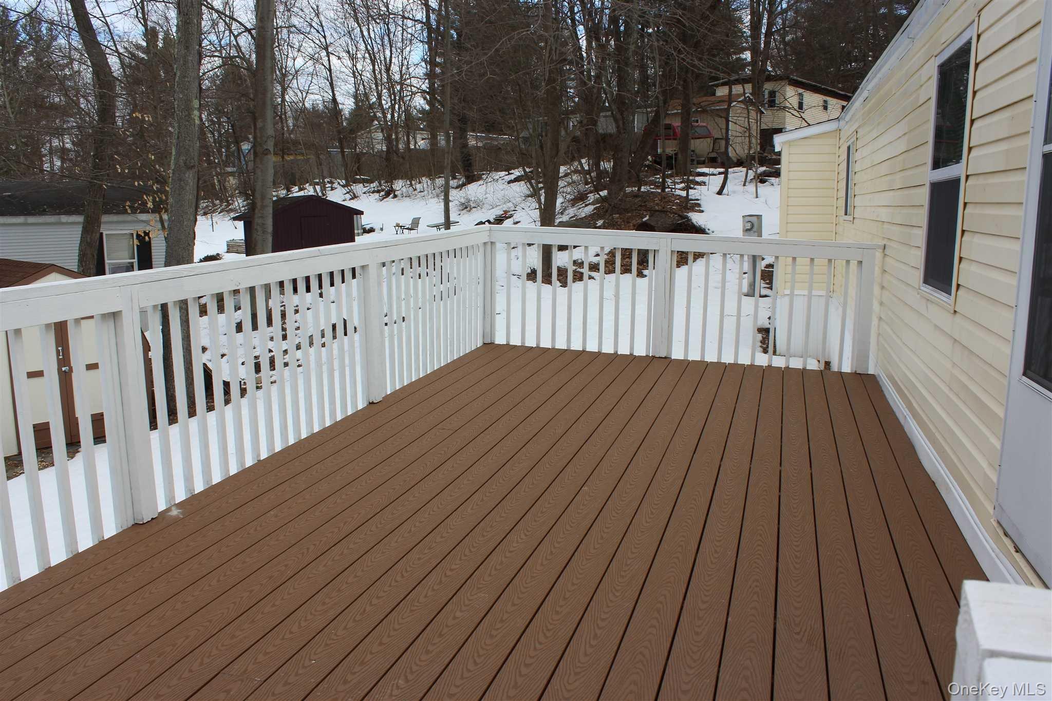 412 Cologne Avenue Wallkill, NY 12589 - Photo 2 of 16 a view of wooden deck