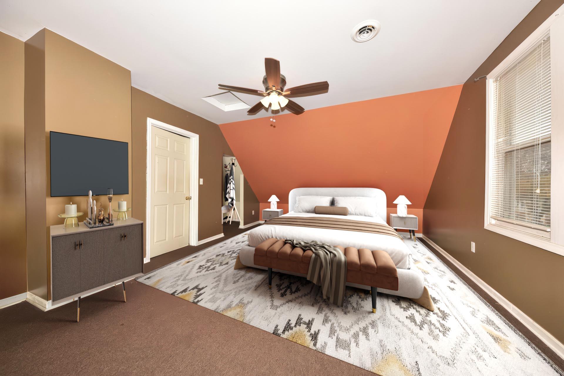 1856 North 24th Place Milwaukee, WI 53205 - Photo 21 of 29 Digitally Staged Bedroom