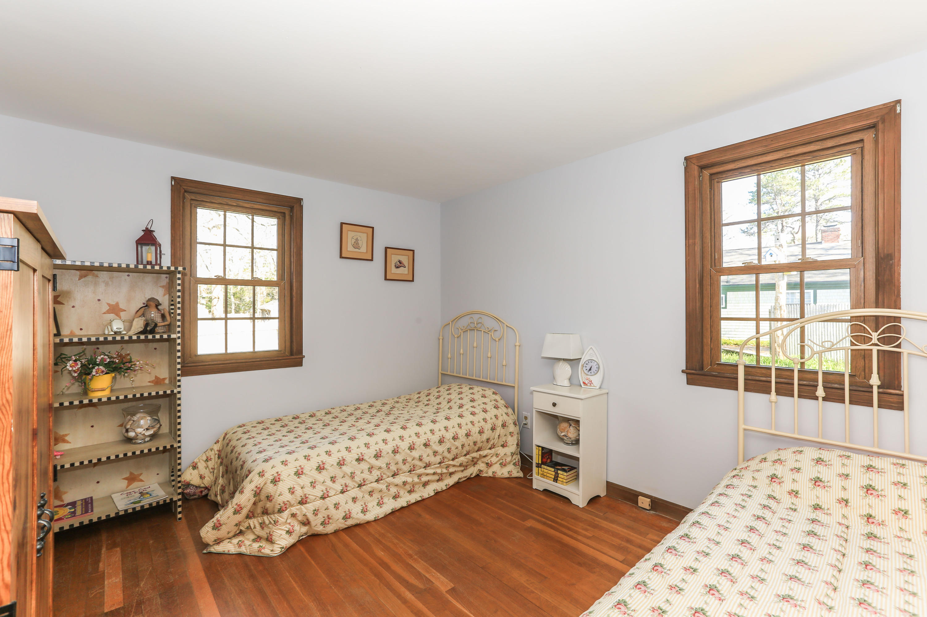 35 Gunwale Road West Hyannis Port, MA 02601 - Photo 14 of 21 a bedroom with a bed and wooden floor