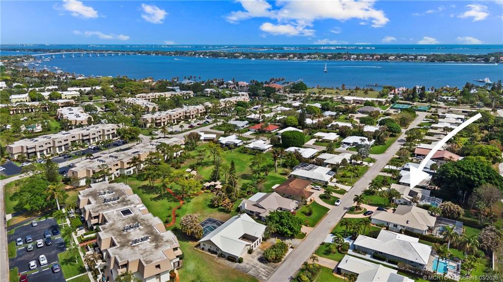 3160 Southeast Gran Via Way Stuart, FL 34996 - Photo 27 of 43 an aerial view of residential building and ocean view
