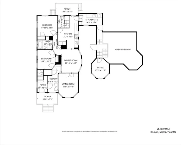 a picture of a room with a white wall