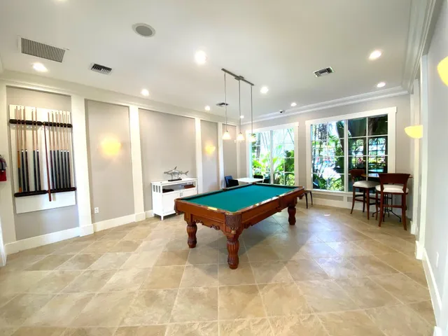 a view of a palm tree with palm trees