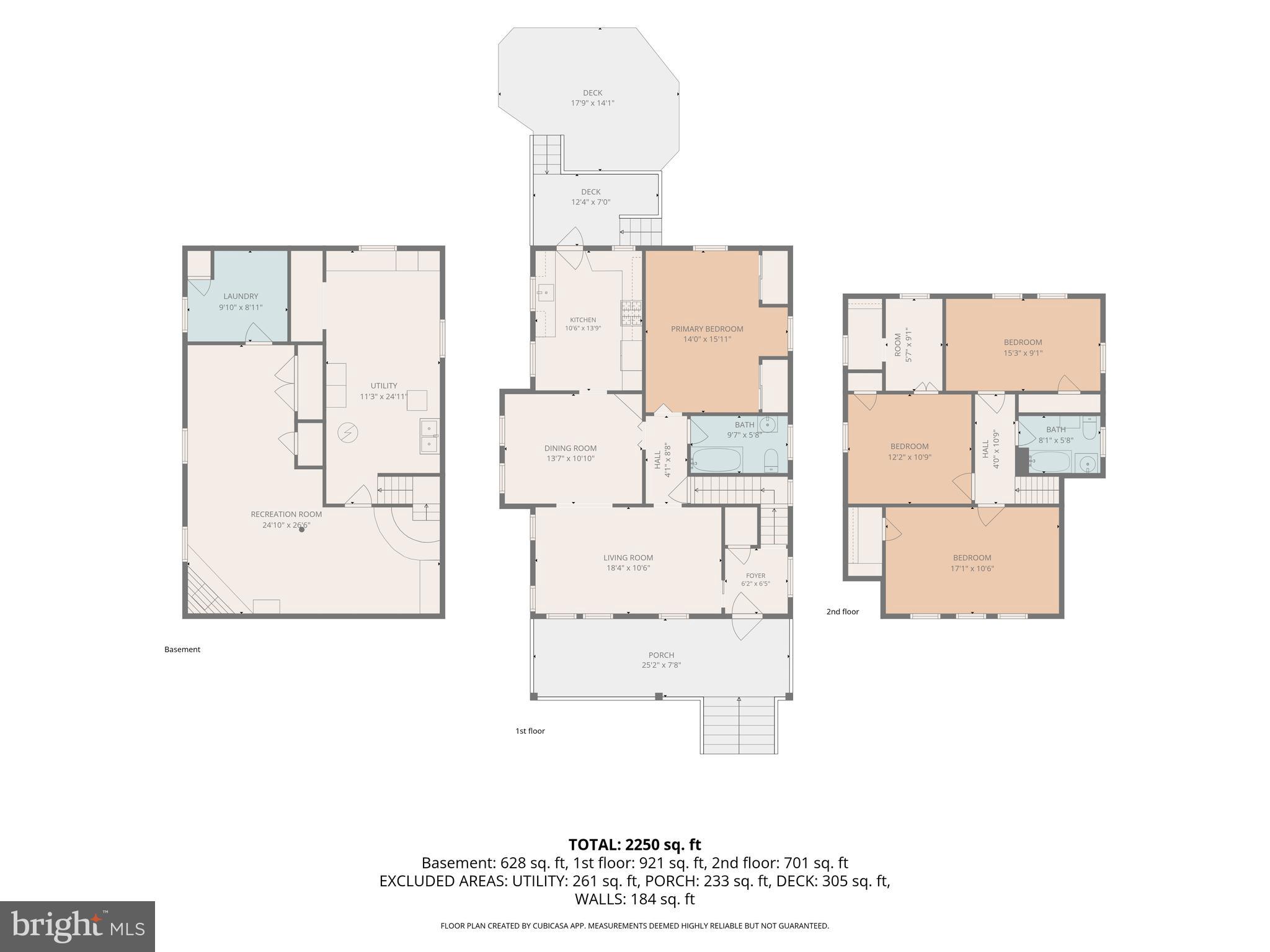 510 Murdock Road Baltimore, MD 21212 - Photo 68 of 68 All Levels -floor plans!