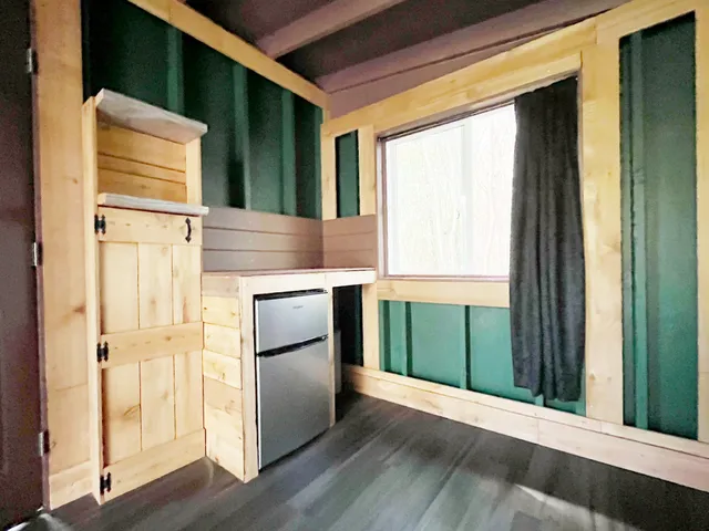 a view of empty room