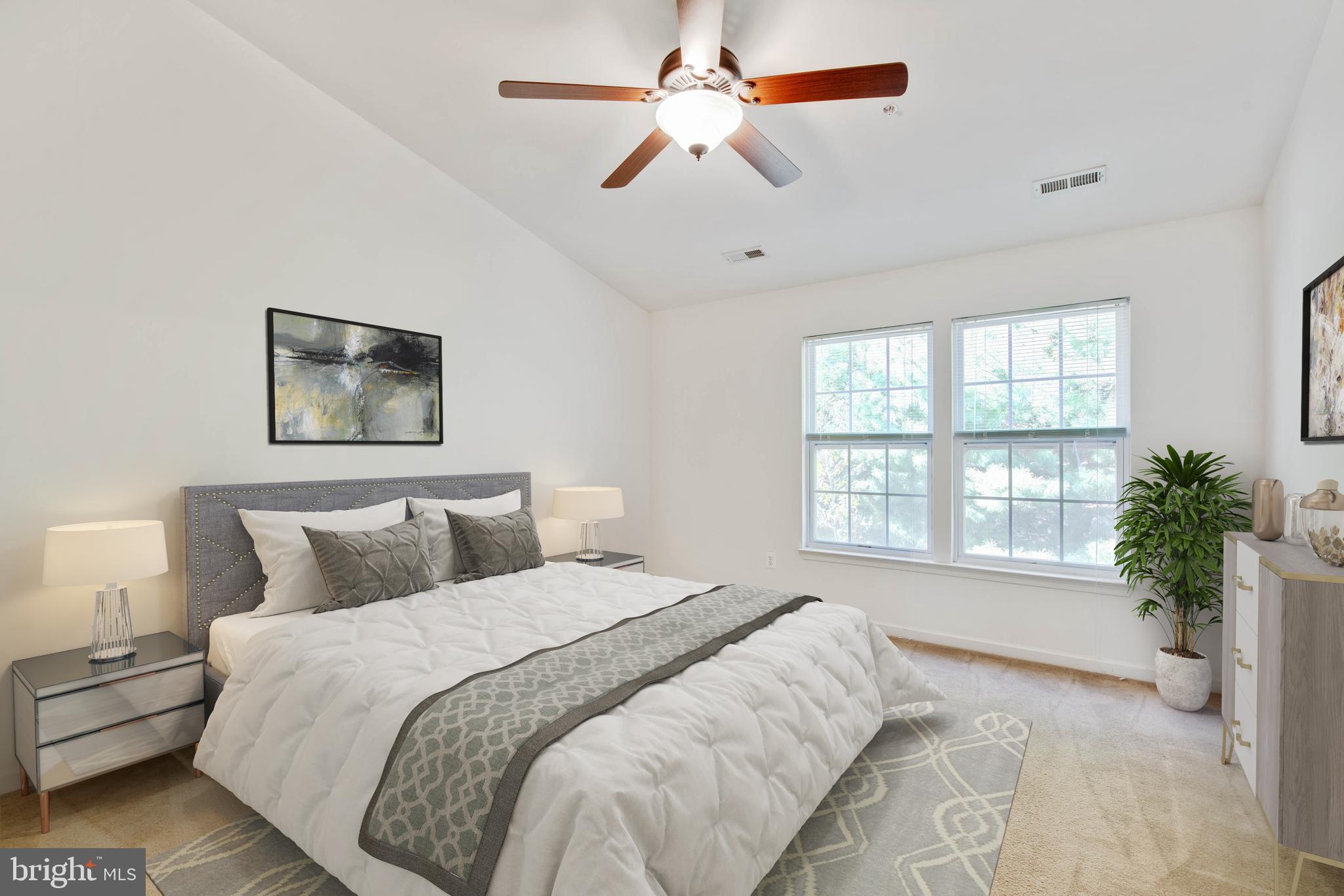 7025 Water Oak Road, Unit 35 Elkridge, MD 21075 - Photo 10 of 24 Spacious Primary Bedroom