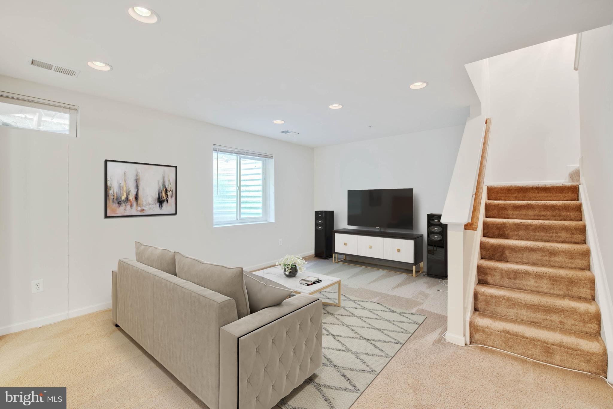 7025 Water Oak Road, Unit 35 Elkridge, MD 21075 - Photo 18 of 24 Lower level living room