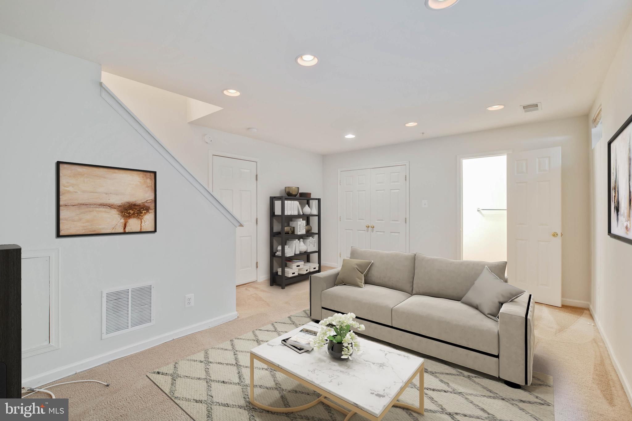 7025 Water Oak Road, Unit 35 Elkridge, MD 21075 - Photo 19 of 24 Lower level living room