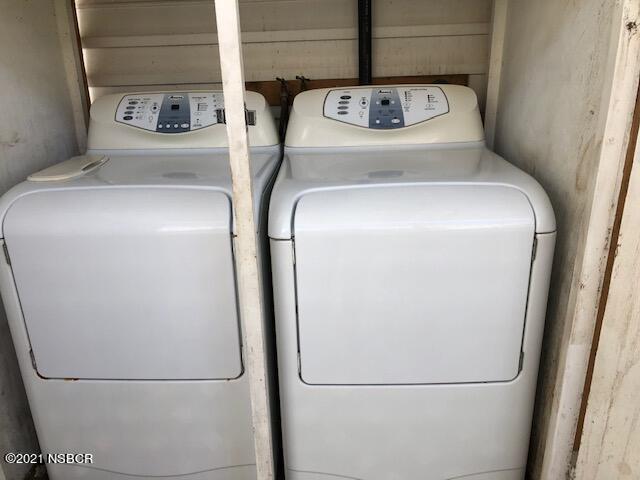 1095 West McCoy Lane, Unit 16 Santa Maria, CA 93455 - Photo 14 of 16 a utility room with dryer and washer