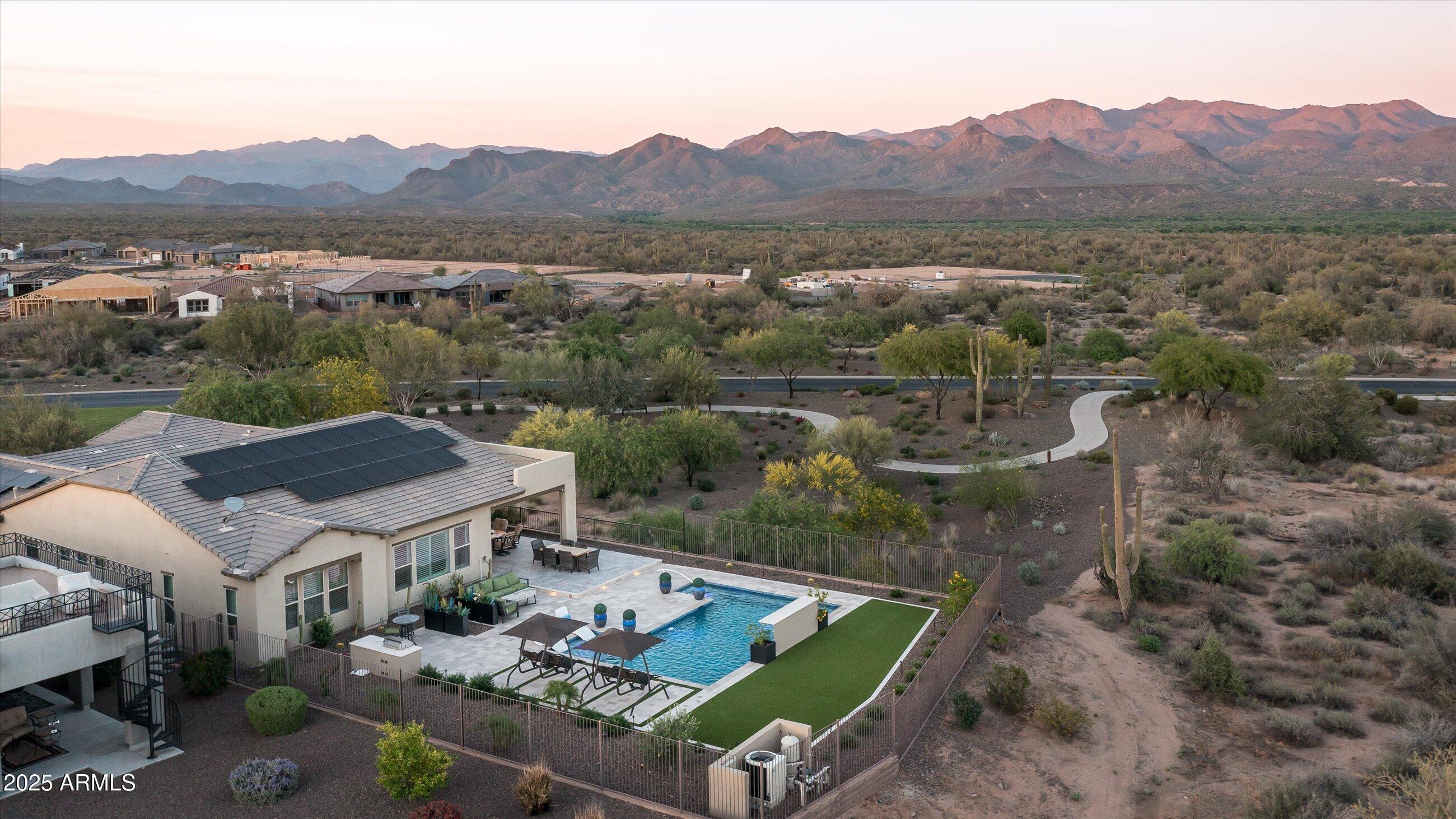 17971 East Cindercone Road Rio Verde, AZ 85263 - Photo 2 of 58 an aerial view of a house