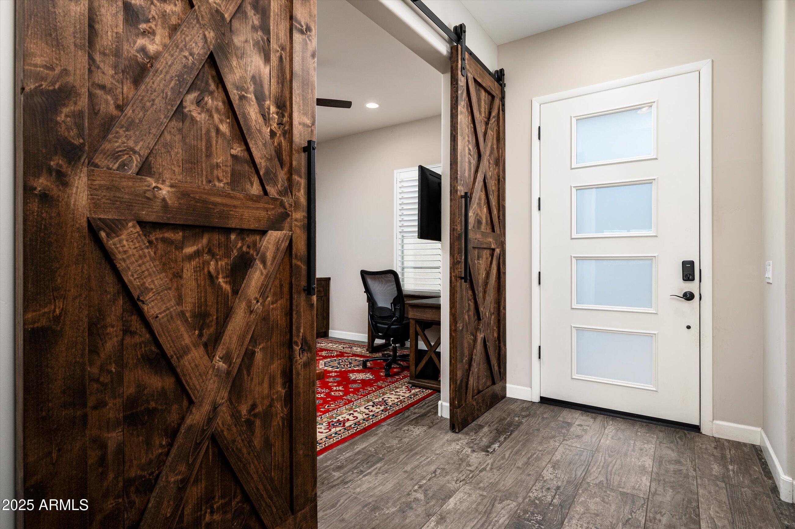 17971 East Cindercone Road Rio Verde, AZ 85263 - Photo 22 of 58 Barn Doors at Office