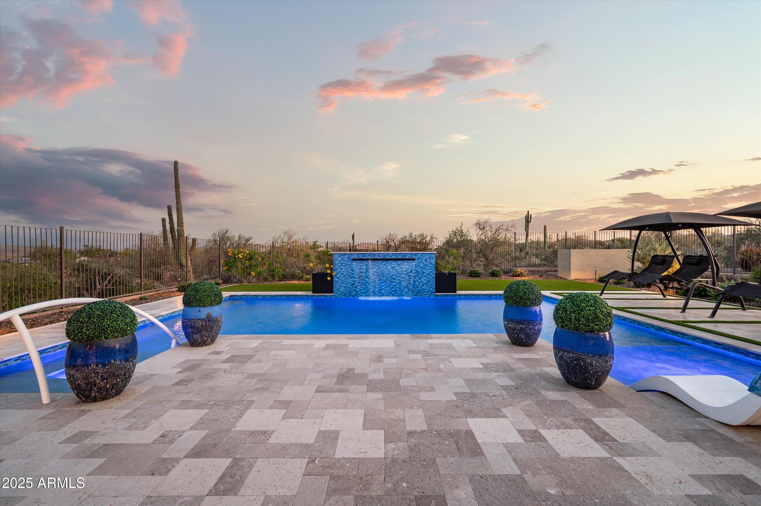 17971 East Cindercone Road Rio Verde, AZ 85263 - Photo 36 of 58 a view of a terrace with sitting area