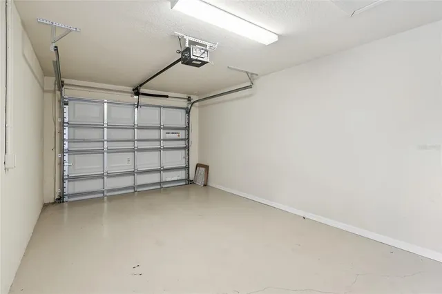 an empty room with a empty space