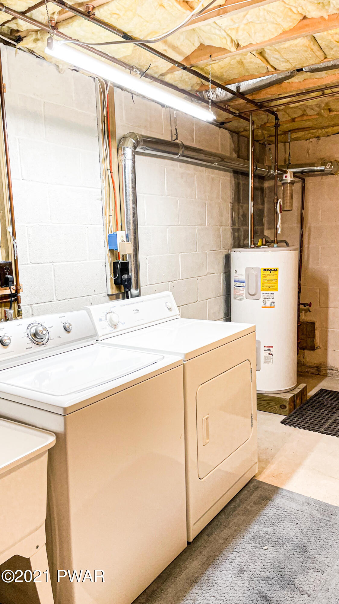 159 Fox Road Dingmans Ferry, PA 18328 - Photo 53 of 80 a utility room with dryer and washer