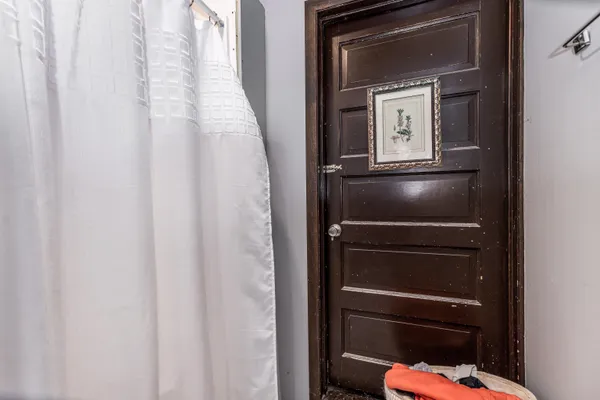 a room with storage and utility