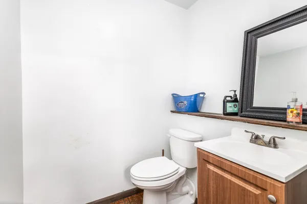 a bathroom with a sink and a toilet