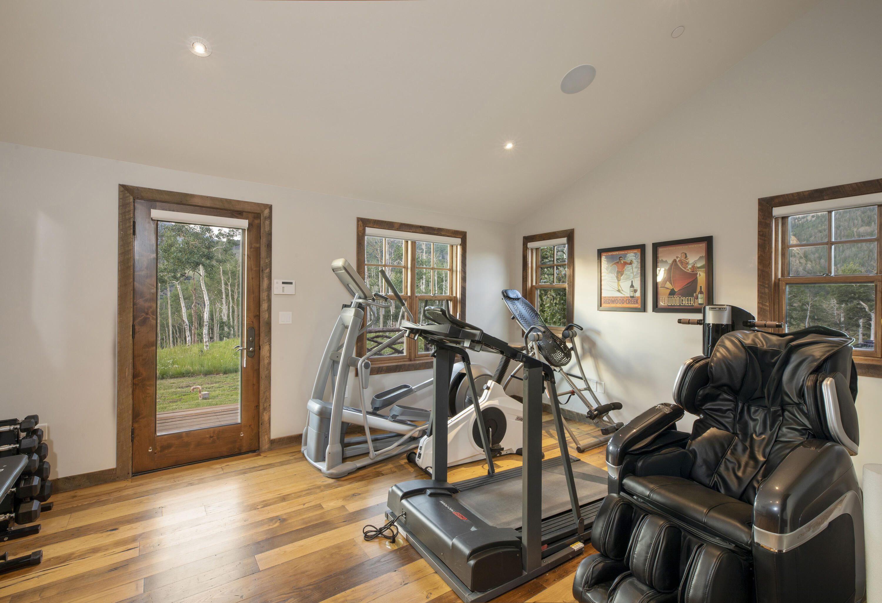 7039 Last Dollar Road Telluride, CO 81435 - Photo 21 of 52 a view of a room with gym equipment