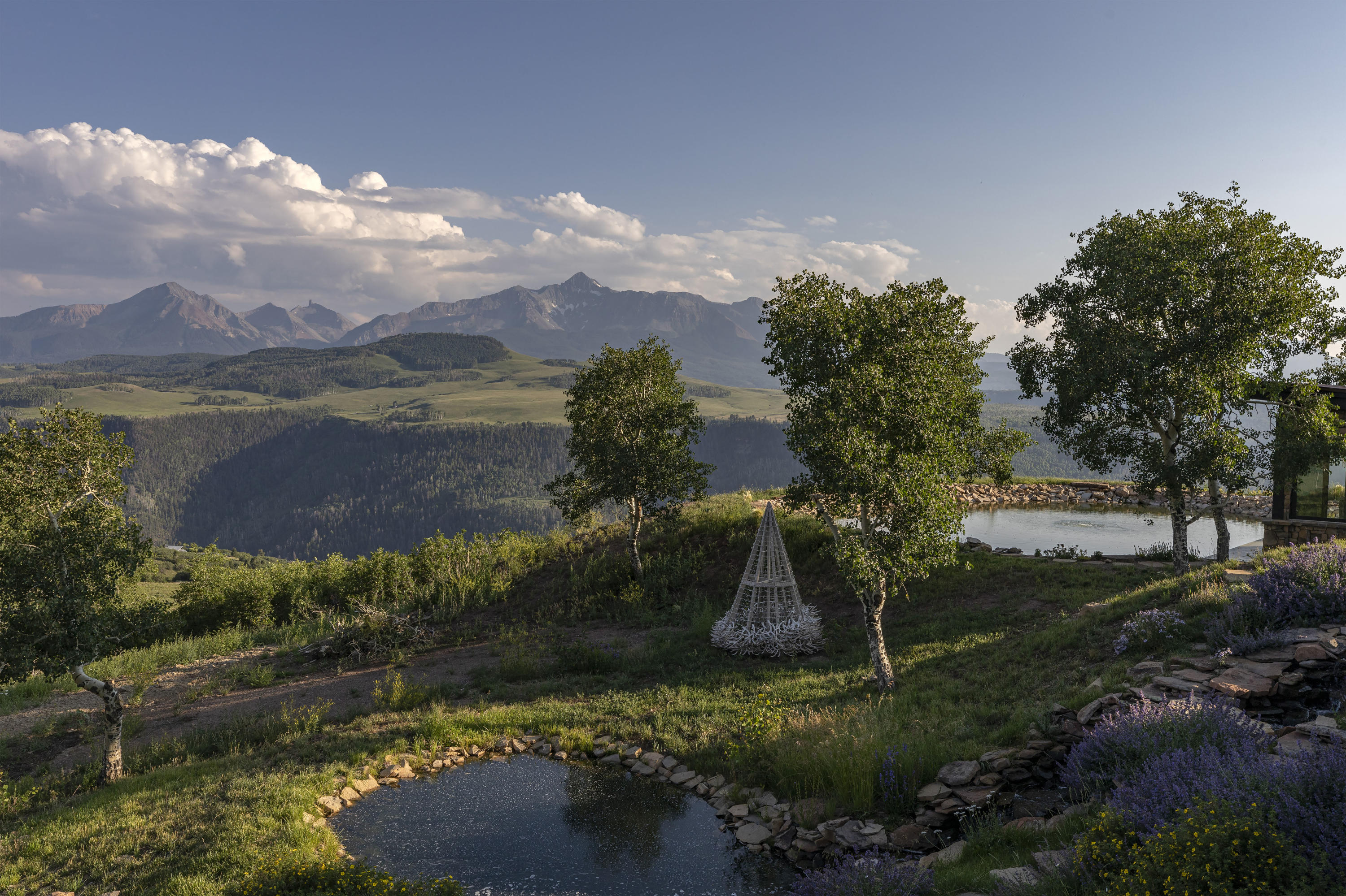 7039 Last Dollar Road Telluride, CO 81435 - Photo 46 of 52 a view of a lake with a yard